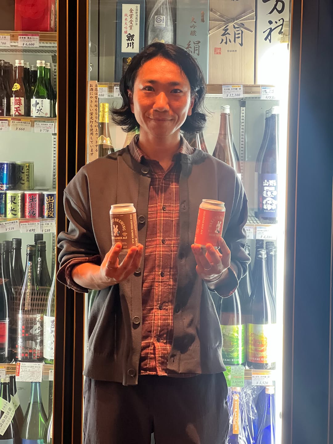 . いつもありがとうございます♪ . . 昨日の角打ちに、村山市で醸造している 『HAKUTOBREWING』(ハクトブリューイング) 代表の結城さんがいらして